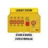 Distributor Master Lock 1482BP410ES Wall Mounted Lockout Station Jual Master Lock 1482BP410ES Wall Mounted Lockout Station