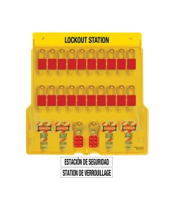 Distributor Master Lock 1484BP1106 Wall Mounted Lockout Station Jual Master Lock 1484BP1106 Wall Mounted Lockout Station