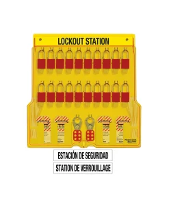 Distributor Master Lock 1484BP1106FRC Wall Mounted Lockout Station Jual Master Lock 1484BP1106FRC Wall Mounted Lockout Station
