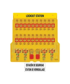 Distributor Master Lock 1484BP410 Wall Mounted Lockout Station Jual Master Lock 1484BP410 Wall Mounted Lockout Station