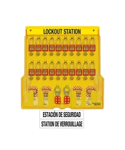 Distributor Master Lock 1484BP410ES Wall Mounted Lockout Station Jual Master Lock 1484BP410ES Wall Mounted Lockout Station