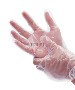 Glove PLastic TRASTI Clear