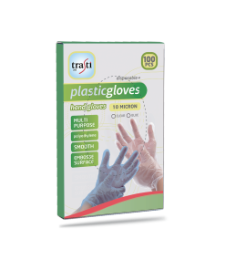 Glove Plastic TRASTI Blue