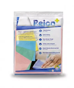REION+ Color Coded Cloth - Mini Pack SABER untuk Membersihkan oli, gemuk, dan berbagai kotoran