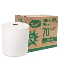 SABER 70 - Multi Purpose Wipes Extra SABER untuk Membersihkan oli, gemuk, dan berbagai kotoran