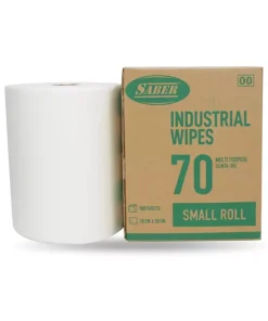 SABER 70 - Multi Purpose Wipes - Small Roll SABER untuk Membersihkan oli, gemuk, dan berbagai kotoran