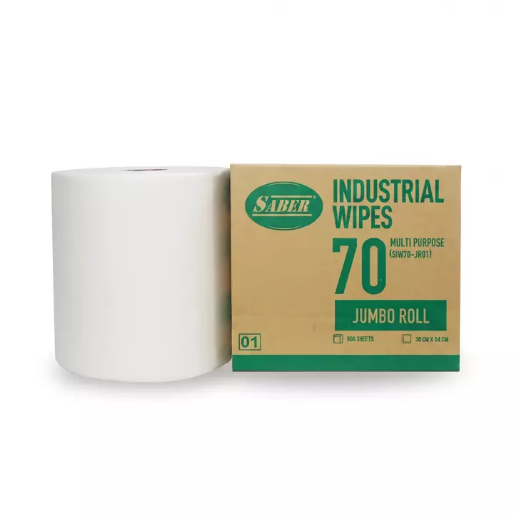 SABER 70 - Multi Purpose Wipes SABER SABER 70 - Multi Purpose Wipes SABER untuk Membersihkan oli, gemuk, dan berbagai kotoran