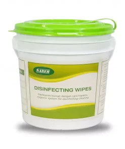 SABER Disinfecting Wipes SABER untuk Membunuh kuman dan bakteri pada berbagai permukaan keras