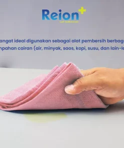 REION+ Color Coded Cloth - Mini Pack SABER untuk Membersihkan oli, gemuk, dan berbagai kotoran