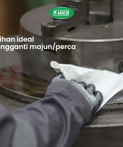 SABER 70 - Multi Purpose Wipes - Small Roll SABER untuk Membersihkan oli, gemuk, dan berbagai kotoran