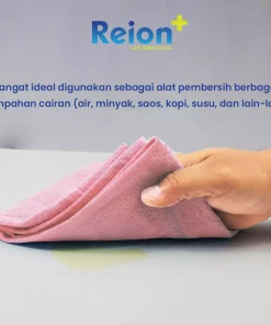 REION+ Color Coded Cloth - Box SABER untuk Membersihkan oli, gemuk, dan berbagai kotoran