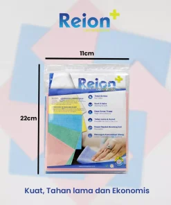 REION+ Color Coded Cloth - Mini Pack SABER untuk Membersihkan oli, gemuk, dan berbagai kotoran