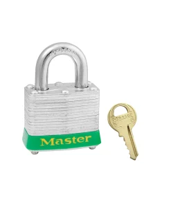 Distributor Master Lock 3GRN Laminated Steel Safety Padlocks Jual Master Lock 3GRN Laminated Steel Safety Padlocks