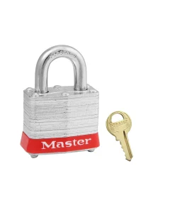 Distributor Master Lock 3MKRED Laminated Steel Safety Padlocks Jual Master Lock 3MKRED Laminated Steel Safety Padlocks