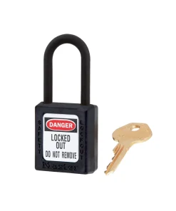 Distributor Master Lock 406KAW400BLK Zenex Thermoplastic Safety Padlock Jual Master Lock 406KAW400BLK Zenex Thermoplastic Safety Padlock