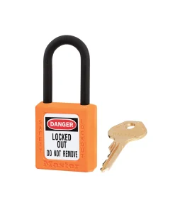 Distributor Master Lock 406MKORJ Zenex Thermoplastic Safety Padlock Jual Master Lock 406MKORJ Zenex Thermoplastic Safety Padlock