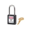Distributor Master Lock 410MKW417BLK Zenex Thermoplastic Safety Padlock Jual Master Lock 410MKW417BLK Zenex Thermoplastic Safety Padlock