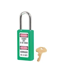 Distributor Master Lock 411GRN Zenex Thermoplastic Safety Padlock Jual Master Lock 411GRN Zenex Thermoplastic Safety Padlock