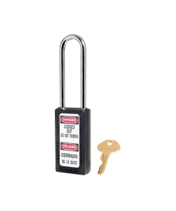 Distributor Master Lock 411KALTBLK Zenex Thermoplastic Safety Padlock Jual Master Lock 411KALTBLK Zenex Thermoplastic Safety Padlock