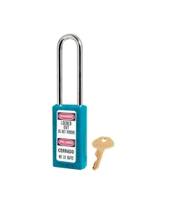 Distributor Master Lock 411KAMKLTW417TEAL Zenex Thermoplastic Safety Padlock Jual Master Lock 411KAMKLTW417TEAL Zenex Thermoplastic Safety Padlock