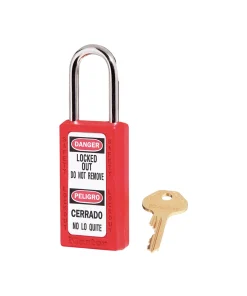 Distributor Master Lock 411KAMKW417RED Zenex Thermoplastic Safety Padlock Jual Master Lock 411KAMKW417RED Zenex Thermoplastic Safety Padlock