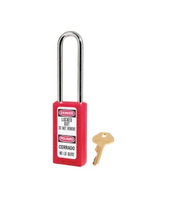 Distributor Master Lock 411LTRED Zenex Thermoplastic Safety Padlock Jual Master Lock 411LTRED Zenex Thermoplastic Safety Padlock