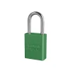 Distributor Master Lock A1166MKGRN Anodized Aluminum Safety Padlock Jual Master Lock A1166MKGRN Anodized Aluminum Safety Padlock