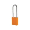 Distributor Master Lock A1167KAMKW417ORJ Anodized Aluminum Safety Padlock Jual Master Lock A1167KAMKW417ORJ Anodized Aluminum Safety Padlock