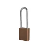 Distributor Master Lock S1107BRN Anodized Aluminum Safety Padlock Jual Master Lock S1107BRN Anodized Aluminum Safety Padlock