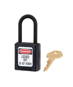 Distributor Master Lock S32BLK Zenex Thermoplastic Safety Padlock Jual Master Lock S32BLK Zenex Thermoplastic Safety Padlock